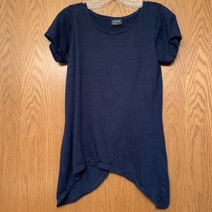 DYI Split Open Back Shirt Medium